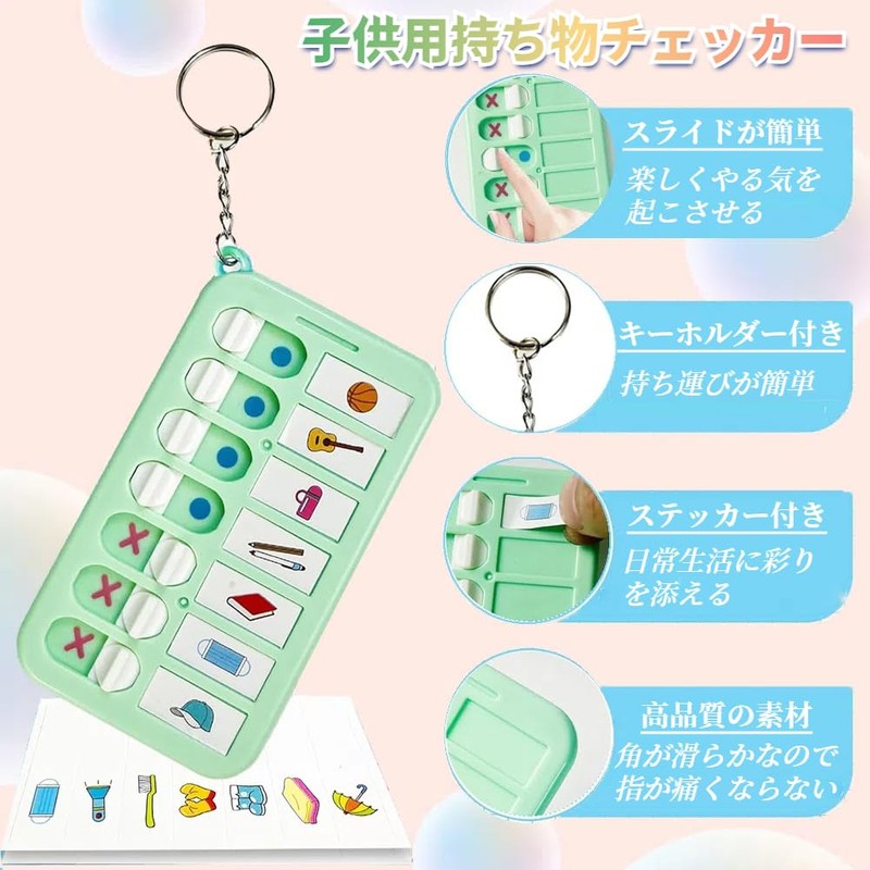 Forgotten Items Checker, Set of 4, Checklist, Things Checklist, Checklist,
