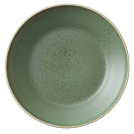 Luzerne MOD Deep Round Plate - Smoky Basil (D10.25 Inch X H2.5 Inch, 6, Count)