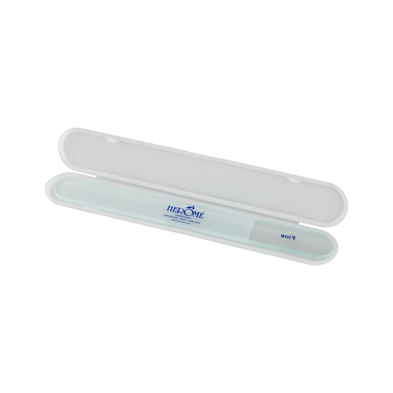 Herome Glass nail file (glass nail file) - prevents splintering