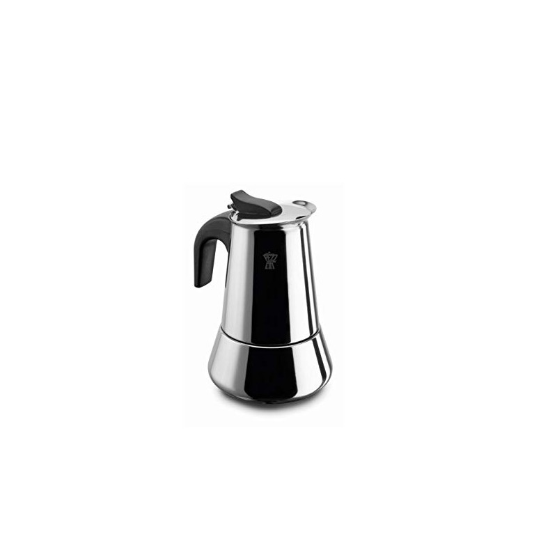 Pezzetti SteelExpress Stainless Steel Moka Pot 2 cup