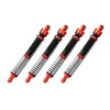 KEEDA 4PCS Aluminum Threaded Shock Absorbers Oil Damper for 1/18