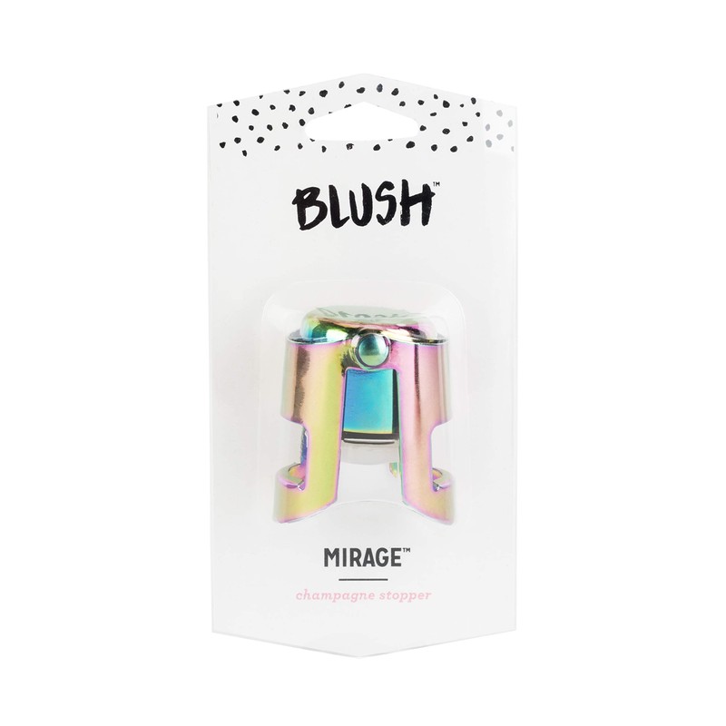 Blush 6284 Mirage Rainbow Champagne Stopper, Multicolor
