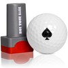 ZEETY Golf Ball Stamp, Golf Ball Stamper, Self-Inking Golf Ball