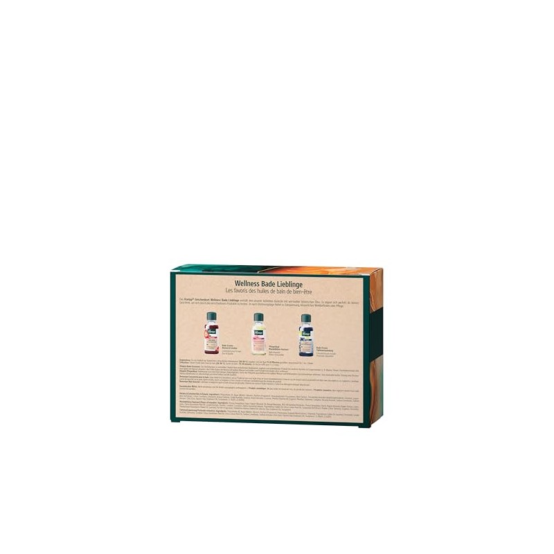 Kneipp Gift Set Wellness Bath Favourites – Gift Pack with