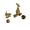 UKDD® Outdoor Garden Tap 1/2" BSP Bib Tap with 15mm