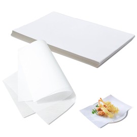 Baking Paper, Square Greaseproof Baking, Bread Paper, Non-Stick Coating Butter Paper, Parchment Paper for Baking, 20 x 30 cm, Waterproof, Oil Resistant for Preparing the Perfect Hamburger