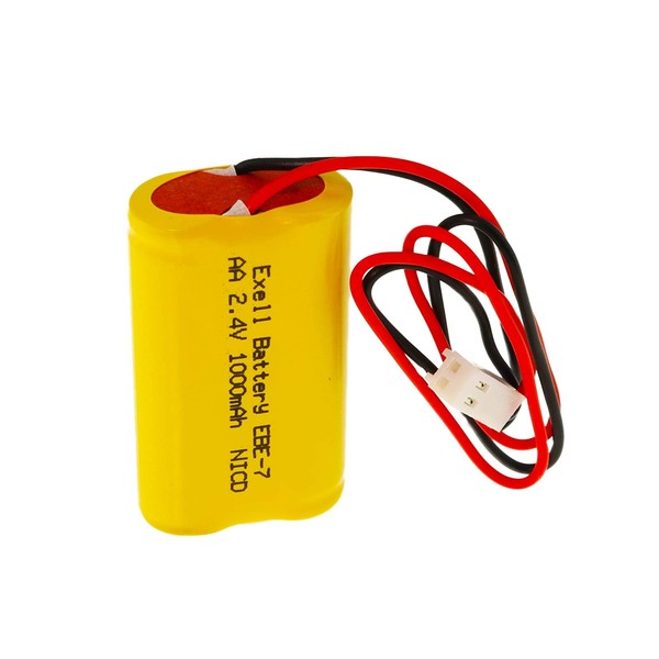 Emergency/Exit Lighting Battery Fits and Replaces Interstate ANIC0865 Custom-276 Atlight 100-3-86 REV 1 ANIC0148 OSI OSA030 2KR600AAH4P BNP2700B Astralite 20-0019B WD-AA600X2-S3 Dual-Lite SCSRBNE