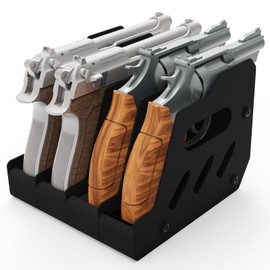 HARDROCK Pistol Rack for Gun Safe, Indoor Gun Racks Storage Organizer，Foam Gun Holder ，Handgun Stand Gun Cabinet Accessories -4