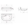 Watermark Fixtures Wall Mount Soap Dish for Wash Sinks -