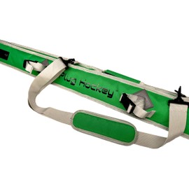 Plug Hockey Ice Hockey Stick Bag Padded With Handsfree Bag Attachment, Adjustable Carrying Strap