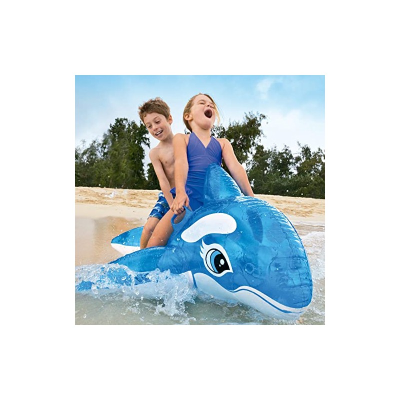 Intex 58523 Cabalgabile Orca, Azul, 1,52 m x 1,14 m