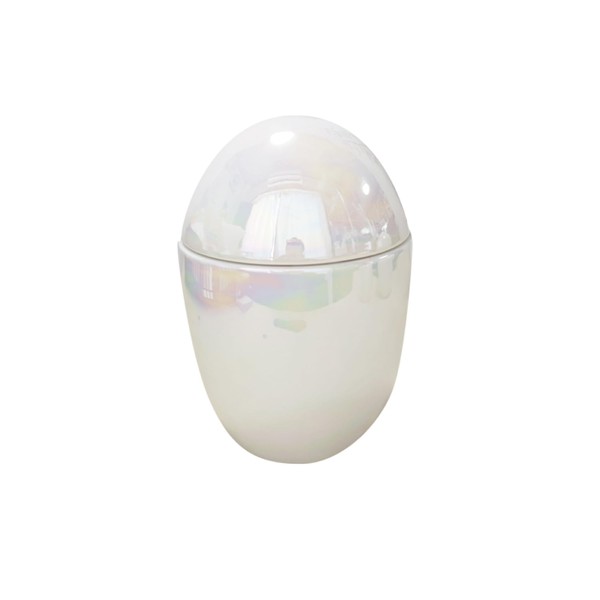 Mini Urn, Egg Urn, Aurora, Rainbow, Color, Medium, Approx. 3.9 inches (3 cm), Washing, Minute Urn, Urn, Egg Shaped