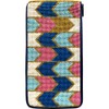 Alice Peterson Stitch & Zip Geometric Arrows Needlepoint Eyeglass Case