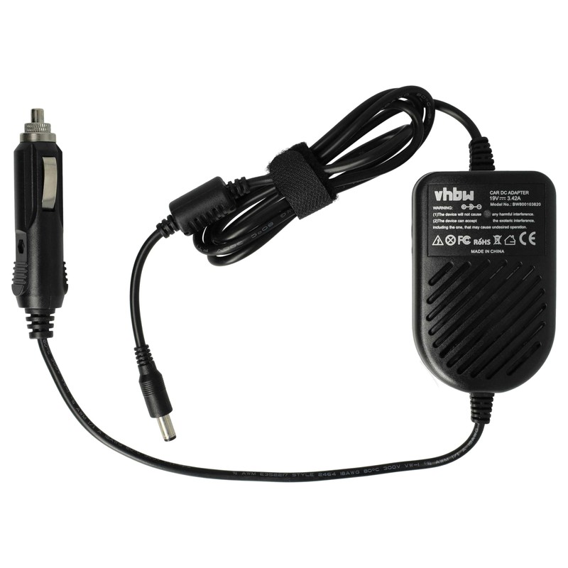 vhbw KFZ-Ladekabel kompatibel mit ACER Aspire 1200, 1410, 1410WLCi Laptop,