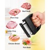 MEETOZ Meat Tenderizer Tool, 48 Stainless Steel Ultra Sharp Needle