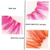 IWOWHERO 2 Pairs Faux Eyelashes Thick Reusable Dramatic Look for