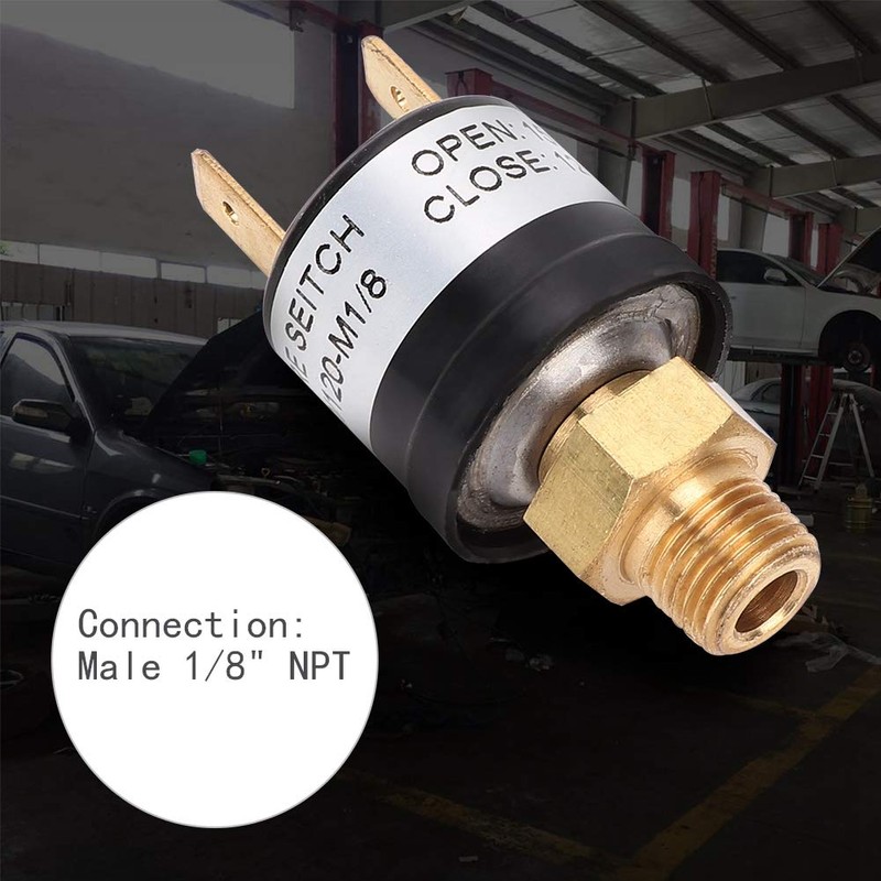 120-150 psi Air Pressure Switch, Male 1/8" NPT Air Compressor