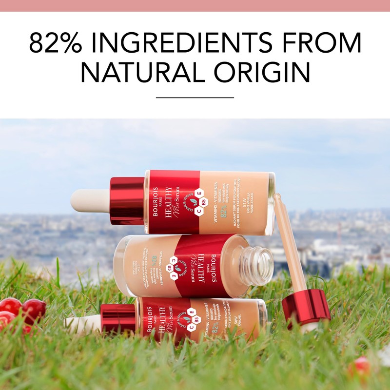 Bourjois Healthy Mix Clean Foundation Serum - 52 - Vanilla