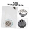 SHINEOFI Sink Filter Strainer Assembly Easy to Clean Strainer Prevents