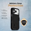 MOTIVE for 17 Pro Max, funda con clip para cinturón