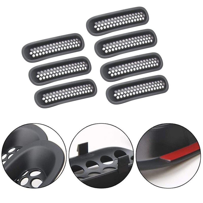 RT-TCZ Upgrade Version Clip-on Grille Front Mesh Grille Inserts Compatible