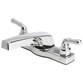 Laguna Brass 3341BN Mobile Home Two Handle Non-Metallic 8" Deck Mount Garden Tub Filler Faucet Brushed Nickel Finish