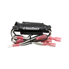 RonDexy RDBB-150 Pair of Bass Blocker/Passive Crossover Protect car Audio 8-12inch Speaker Filters Out 0-150Hz (4 Ohms) White and Black Wire 265UF