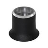BERGEON 3611-N-1.5 Magnifying Glass 6.7X Ergonomic Modern Soft Rubber Black