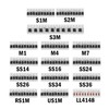 Chanzon SMD Fast Switching/Schottky/Rectifier Diode Assorted Kit (15 Values Total