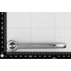 Dutyhook 12X122 Long D-Shackle With Captive Pin, Stainless Steel AISI