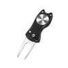 Kiuiom Pitchfork, Foldable Golf Divot Tool, Divot Tool, Stainless Steel