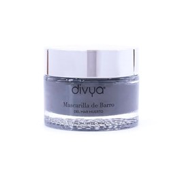 DIVYA l Mascarilla de Barro del Mar Muerto, Limpieza Profunda, Exfoliación e Hidratación, Vegana y Libre de Parabenos