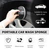 BWBWND Car Tire Shine Applicator, High-Density Sponge Tyre Dressing Applicator
