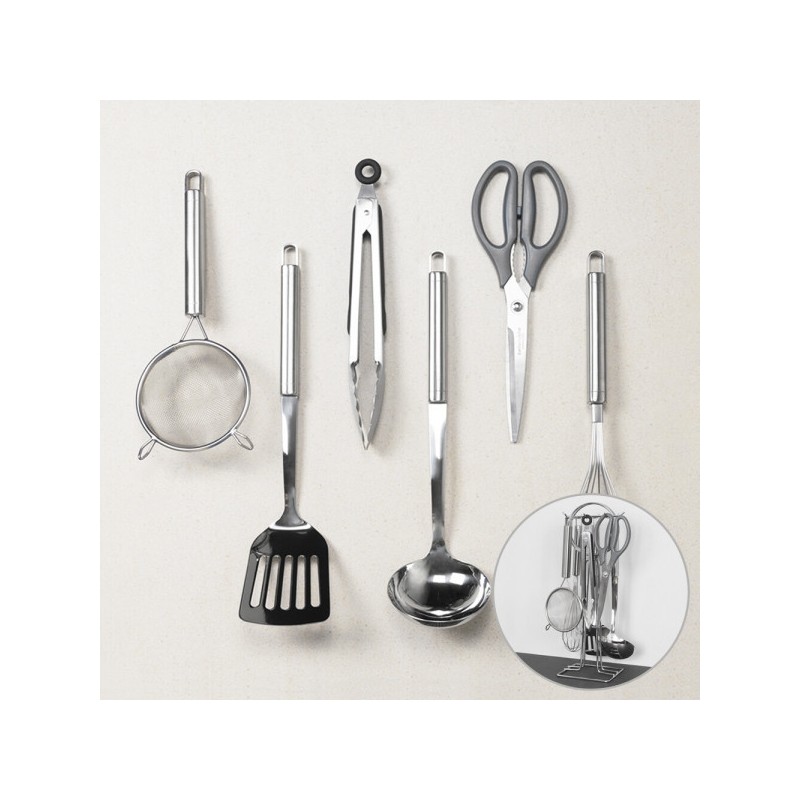 Classic Stainless Steel Kitchen Tool 7-Piece Set / 클래식 스텐