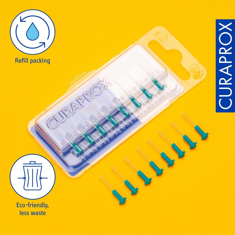 Curaprox Interdental Brushes CPS 06 Prime Refill, Pack of 8,