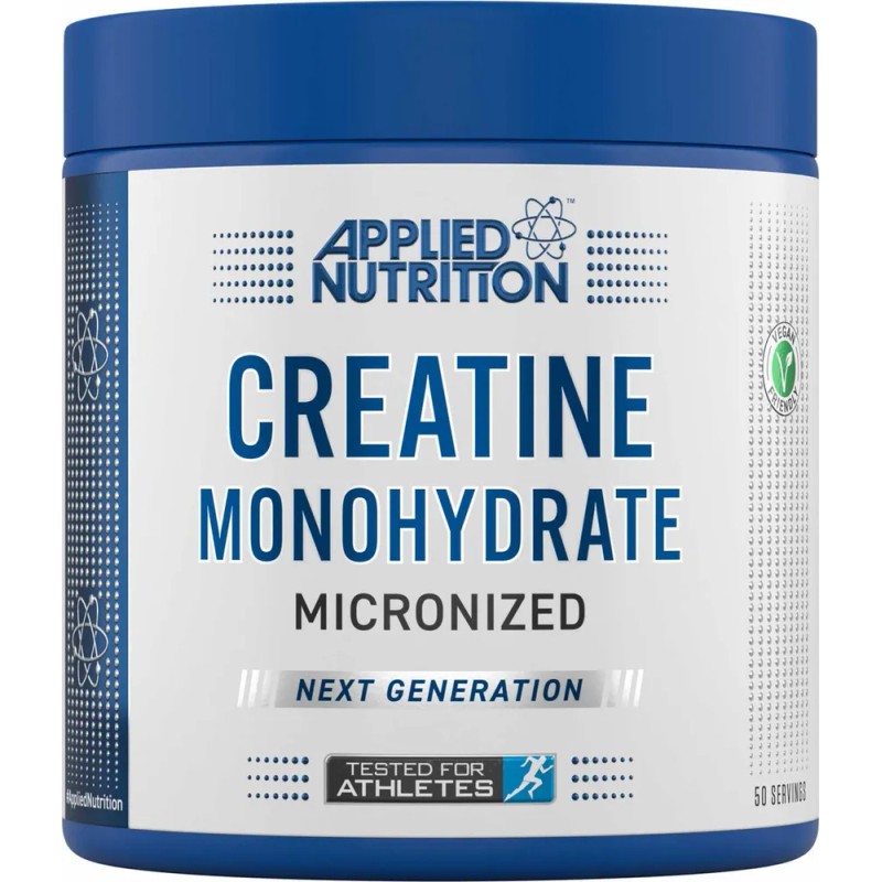 Applied Nutrition Creatina Monohidratada 250 Grs 50 SERVICIOS Sin Sabor