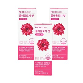 Foodology Coleology Cut Pro Red Bucket Diet Seohyun Diet 60 tablets 3 boxes / 푸드올로지 콜레올로지 컷 프로 빨간통다이어트 서현 다이어트 60정 3통
