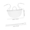 LABRIMP 5sets Facial for Restaurants Chef Nose Cover Comfortable Durable