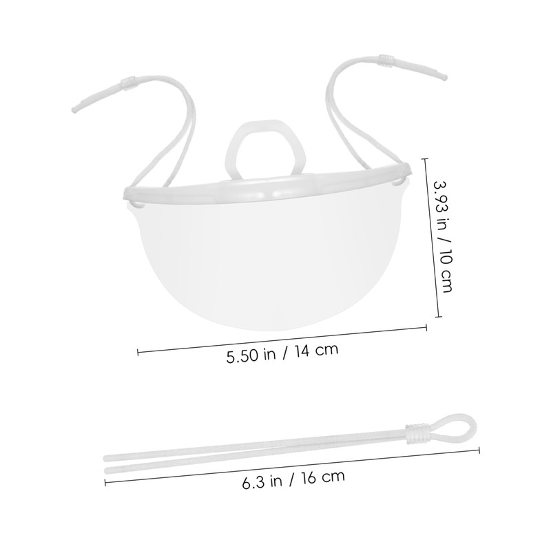 LABRIMP 5sets Facial for Restaurants Chef Nose Cover Comfortable Durable