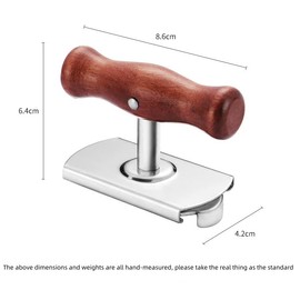 Wooden Handle Cap Screwdriver, Labour-Saving Corkscrew, Bottle Opener for Girls and People with no Strength, Fast Bottle Cap Opening