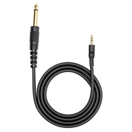 Movo WGA-1 6.35mm Guitar Cord to 3.5mm Extension TRS Male to Male Audio Cable - Perfect Speaker Cable, Aux Cord, or Headphone Jack Adapter - 1/4 to 3.5mm Adapter for Home Theater Accessories
