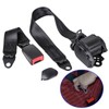 3 Point Car Seat Belt Polyester Steel ABS Auto Scaling