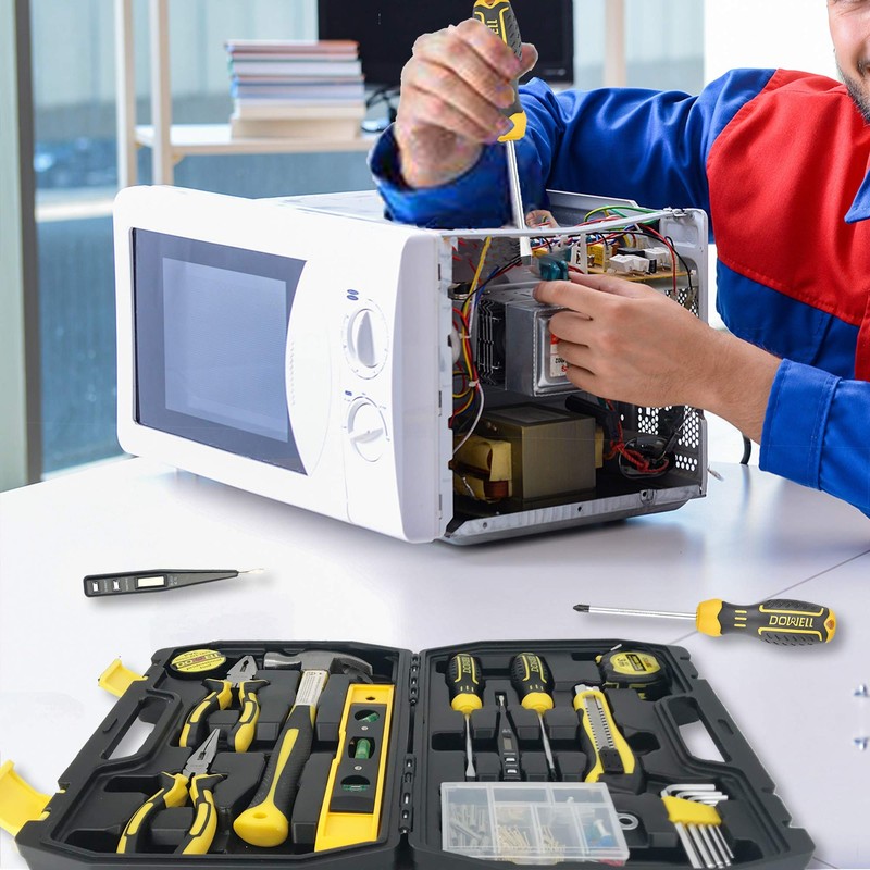 DOWELL Tool Kit Tool Set 116-Piece Household Tool Set Home