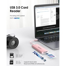 LENTION USB C Hub with 4K HDMI, USB 3.0, SD&TF Card Reader, for 2024-2016 MacBook Pro/Air 13/14/15/16, Surface, Chrombook, Laptop, Universal Multiport USB-C Adapter Thunderbolt 3/4