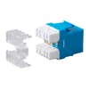Monoprice Cat6 RJ-45 180-Degree Punch Down Keystone - Dual IDC,