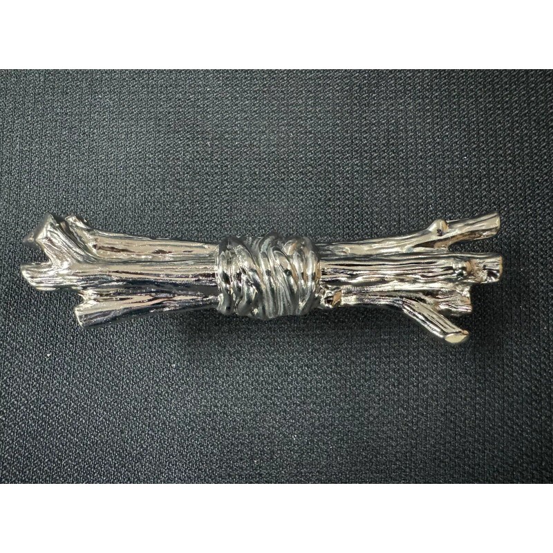 Michael Aram 211375 SILVER-TONE BUNDLED TWIG PULL CABINET HANDLE MICHAEL