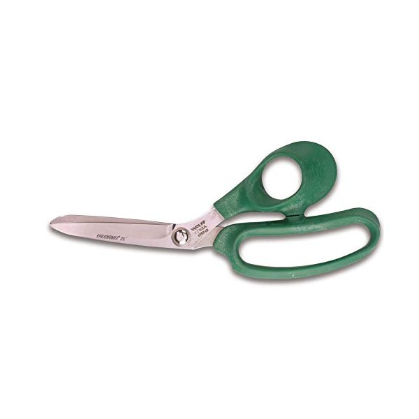 Professional Poultry Shears, Heavy Duty, Made in USA. Chemically Bonded, Food Safe, Ergonomic Fibrox Handles. Wolff Industries Professional Poultry Shears - Choose Your Color and Size (9 5/8 - Green)