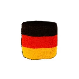 Flaggenfritze Sweatband with German Flag Motif + Free Sticker