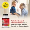 Charcoal House Chewable Activated Charcoal Tablets for Kids | Natural,