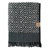 Mette Ditmer Morocco Bath Towel, W70 x L140 cm, Black/White